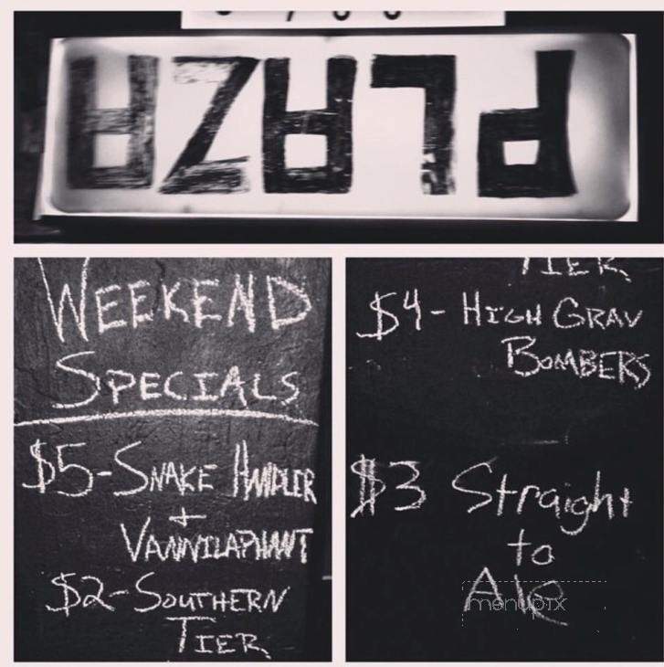 Upside Down Plaza - Birmingham, AL menu_pic