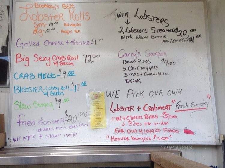 Karen's Hideaway - Boothbay, ME menu_pic