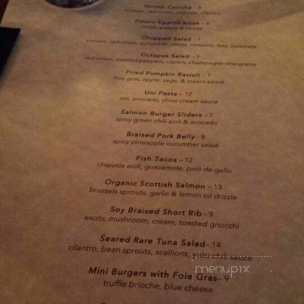 Salon de Lafayette - New York, NY menu_pic