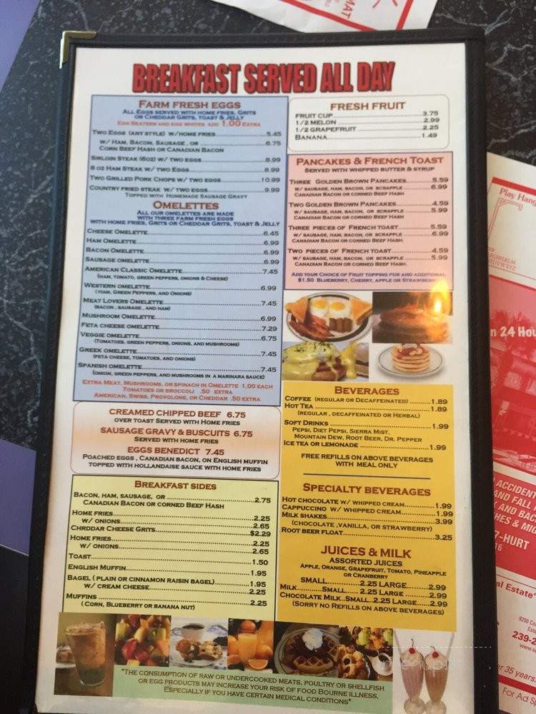 American Classic Diner - Fort Myers, FL menu_pic