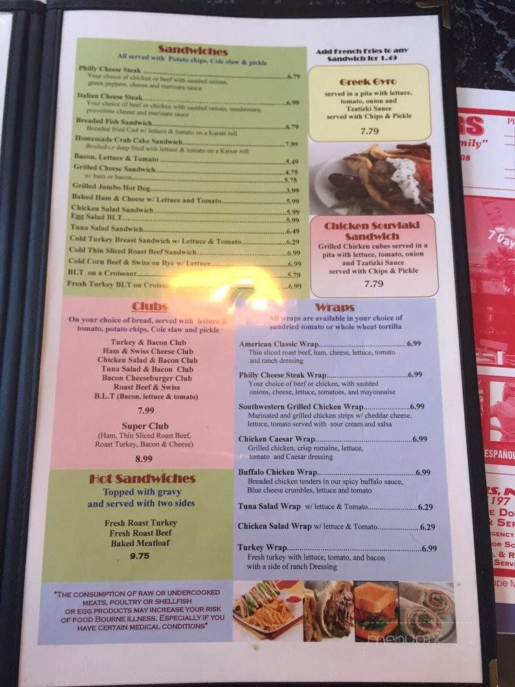 American Classic Diner - Fort Myers, FL menu_pic