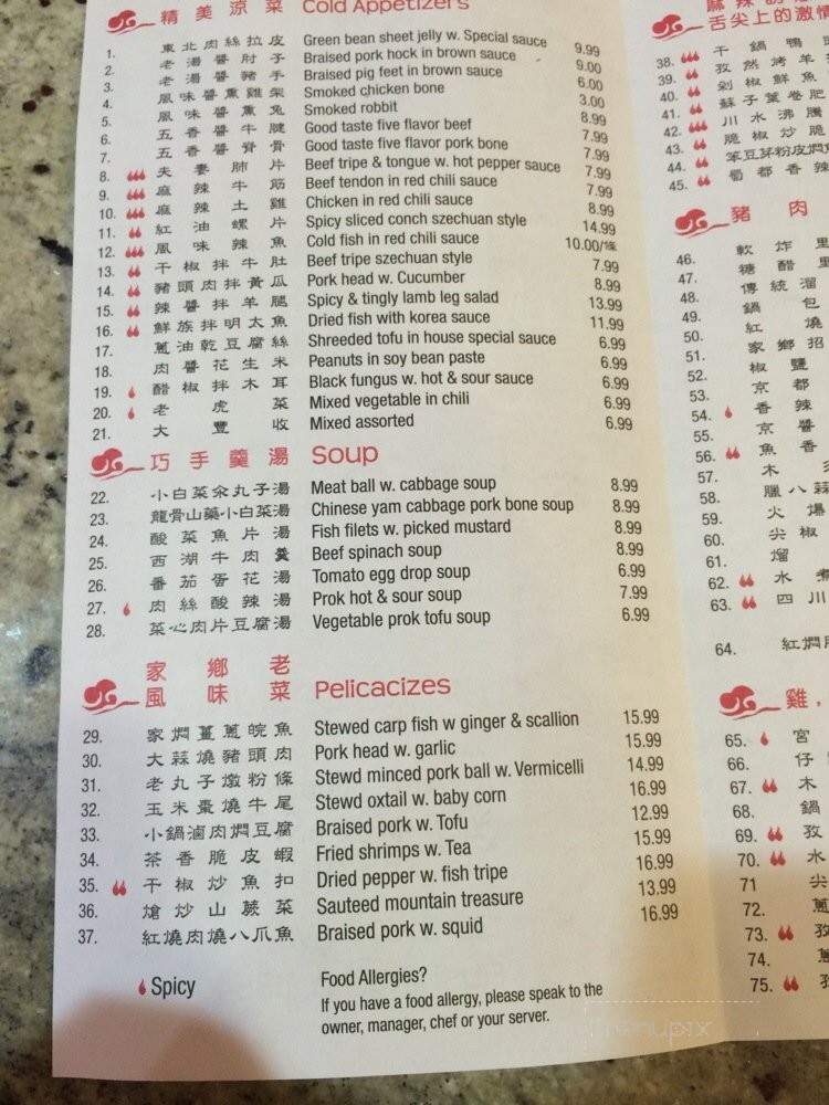 Xiao Dong Bei Chinese Cuisine - Flushing, NY menu_pic