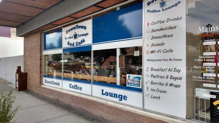 Downtown Coffee Lounge - Brookings, OR menu_pic