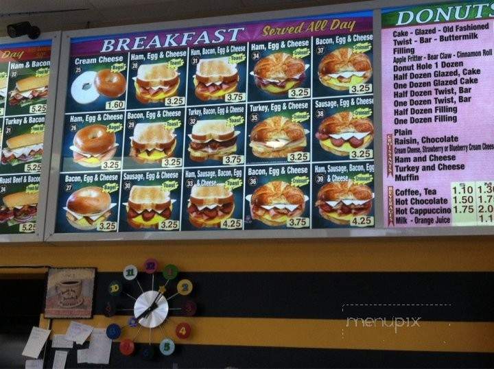 Bumblebee Donuts 2 - Azusa, CA menu_pic