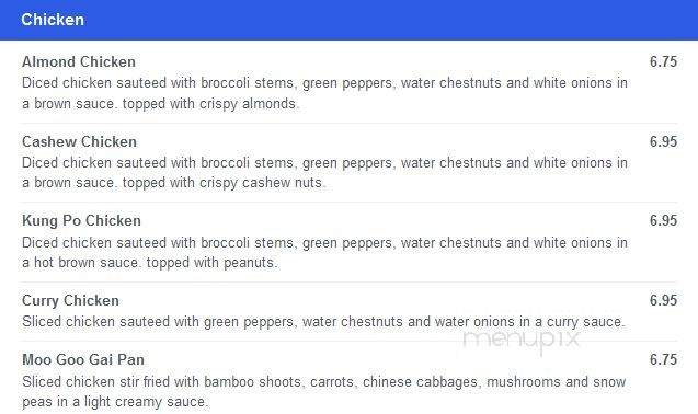 Peking Express - Brooklyn, NY menu_pic