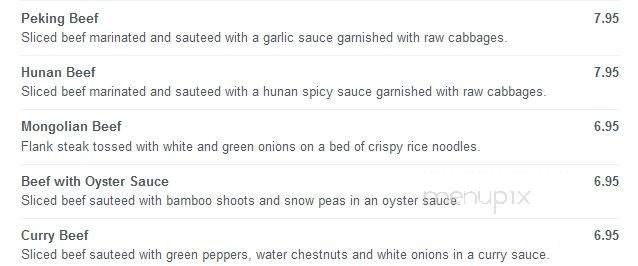 Peking Express - Brooklyn, NY menu_pic