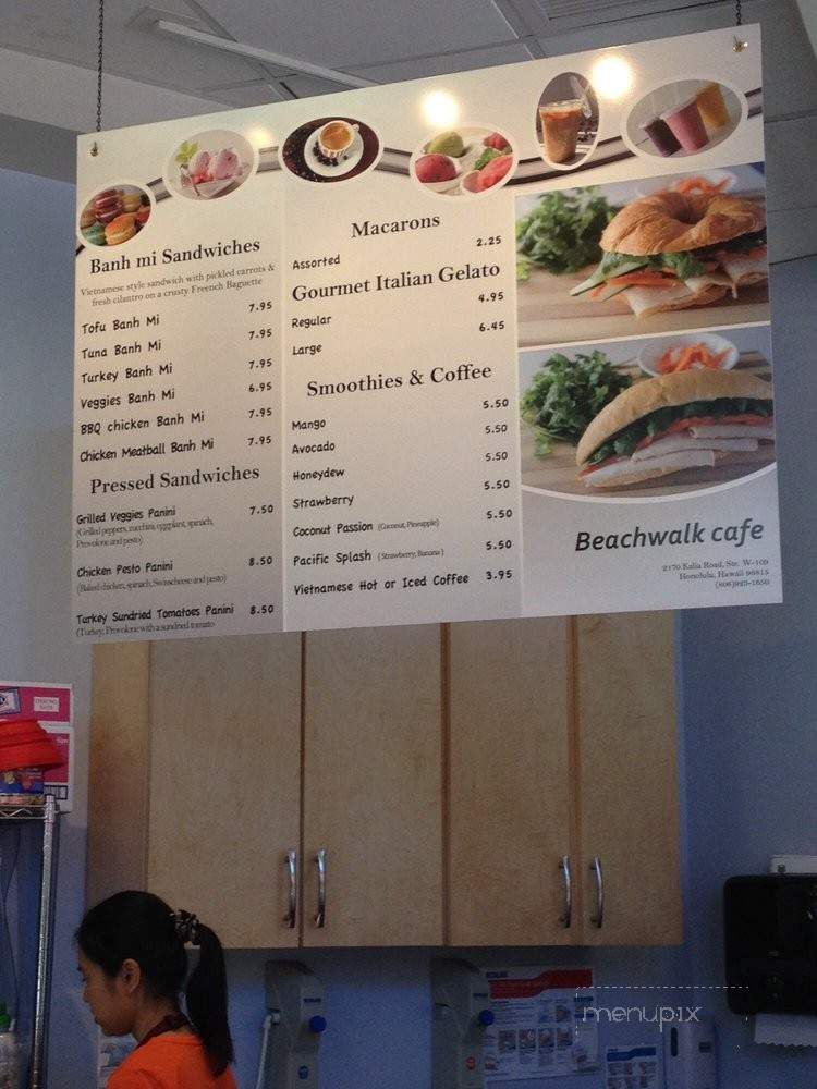 Beach Walk Cafe - Honolulu, HI menu_pic