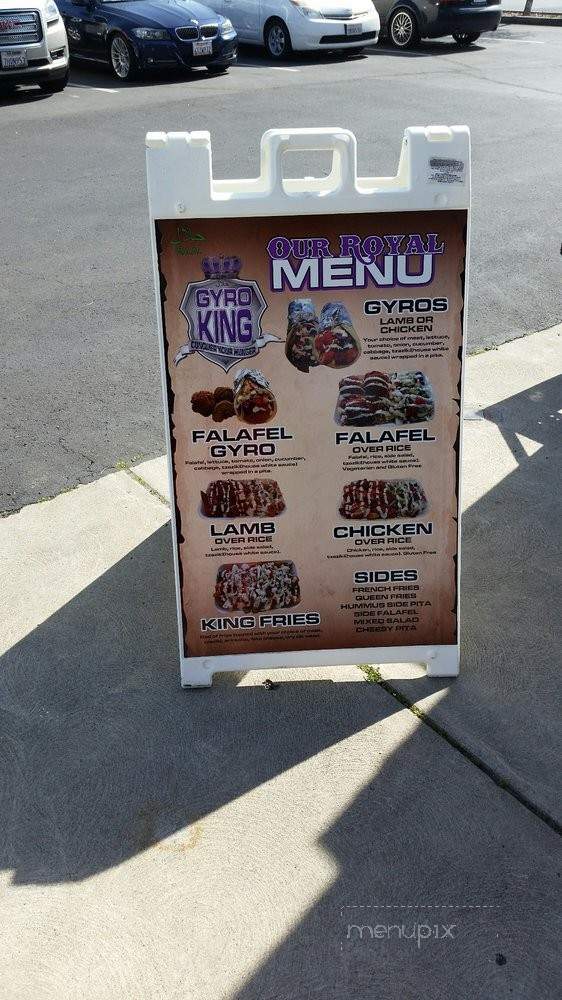Gyro King - Sacramento, CA menu_pic