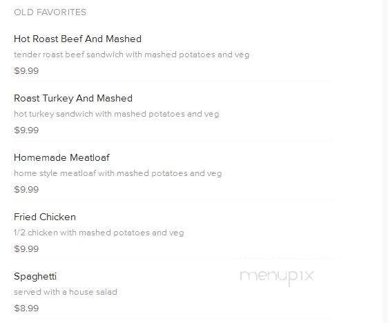 Sawyers - Harrisburg, PA menu_pic