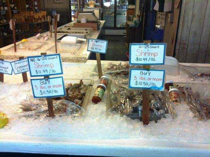 Carawan Seafood - Kitty Hawk, NC menu_pic