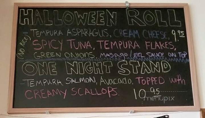Sushi Sakura - Longview, WA menu_pic