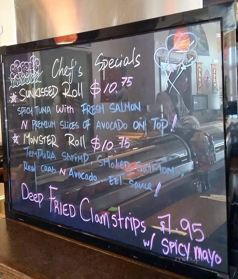 Sushi Sakura - Longview, WA menu_pic