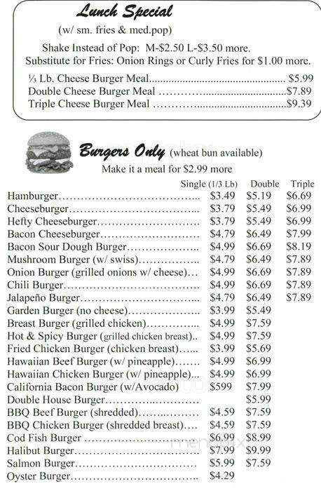 Herfy's - Renton, WA menu_pic