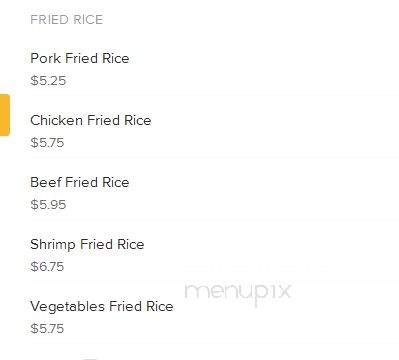Fresno New China - Fresno, CA menu_pic