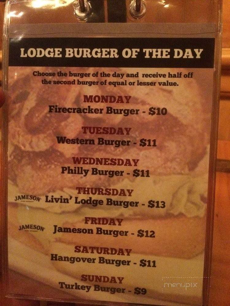The Lodge At Hualapai - Las Vegas, NV menu_pic