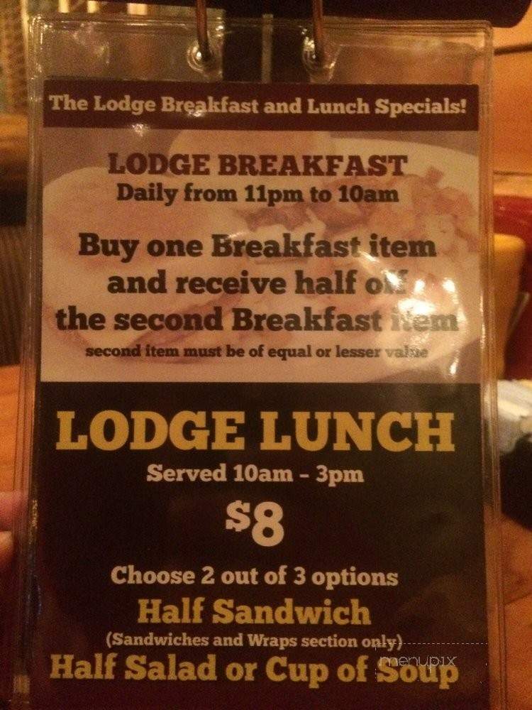 The Lodge At Hualapai - Las Vegas, NV menu_pic