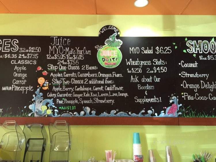 Juice Do It! - Atascadero, CA menu_pic