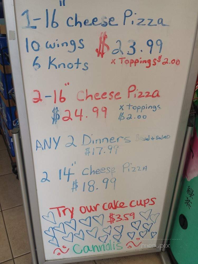 Angelina's Pizza & Subs - Odessa, FL menu_pic