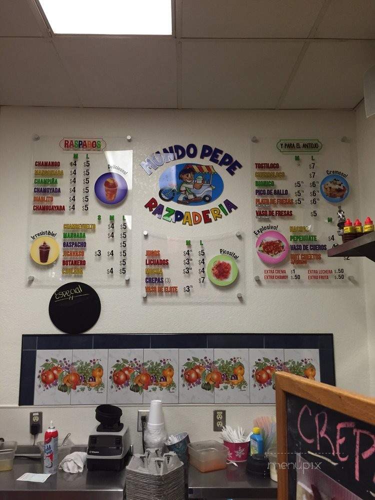 Razpaderia Mundo Pepe - Pomona, CA menu_pic