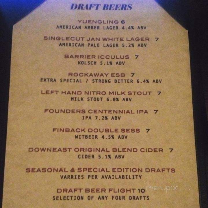Diamond Dogs - Astoria, NY menu_pic