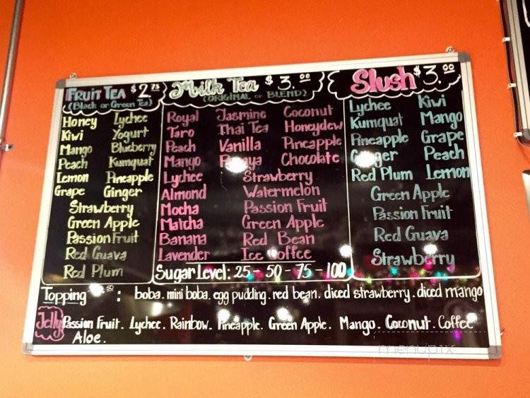 Goatea - Federal Way, WA menu_pic