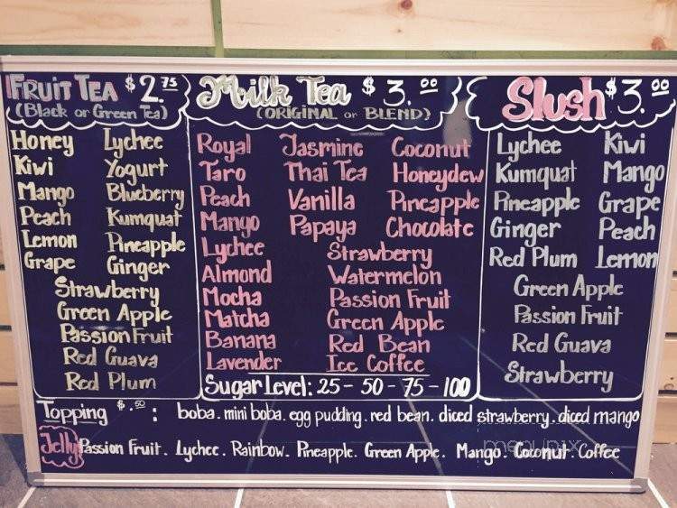 Goatea - Federal Way, WA menu_pic