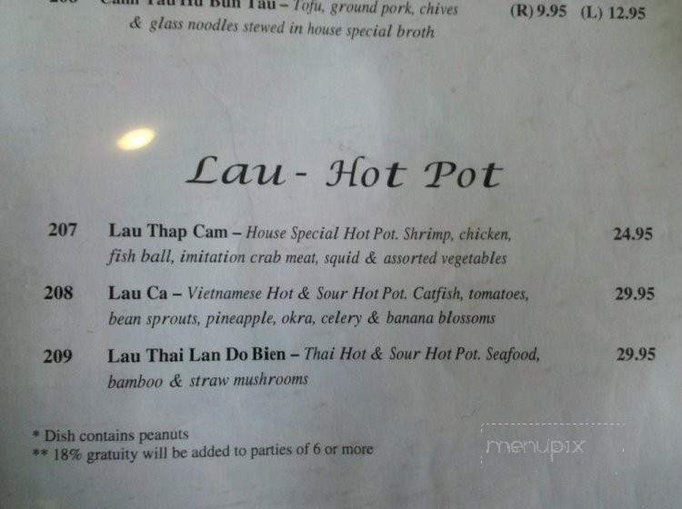 Ha's Kitchen - Houston, TX menu_pic