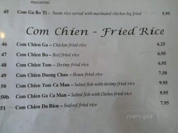 Ha's Kitchen - Houston, TX menu_pic