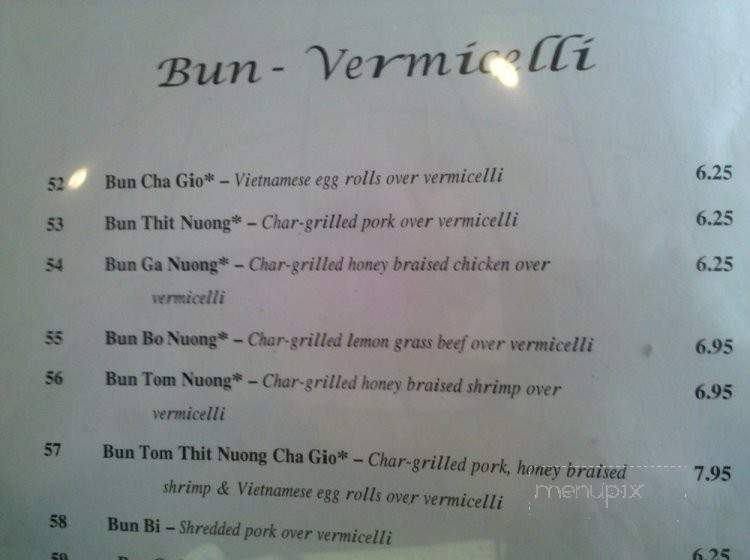 Ha's Kitchen - Houston, TX menu_pic