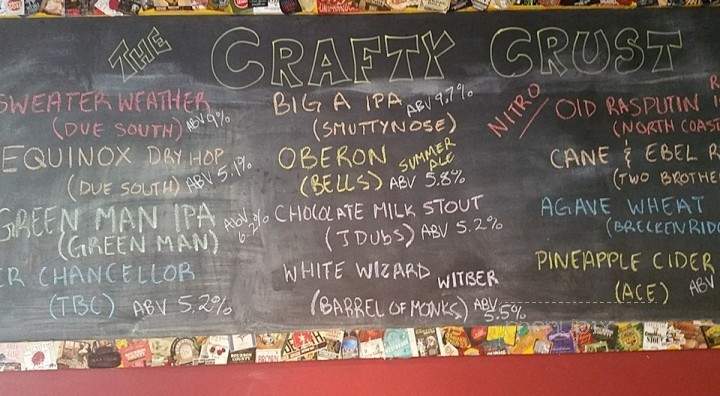The Crafty Crust - Tequesta, FL menu_pic