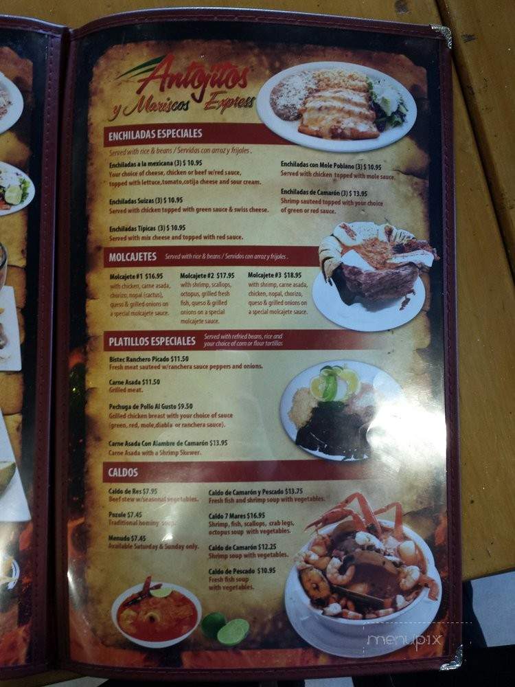 super Antojitos express#2 - Santa Ana, CA menu_pic