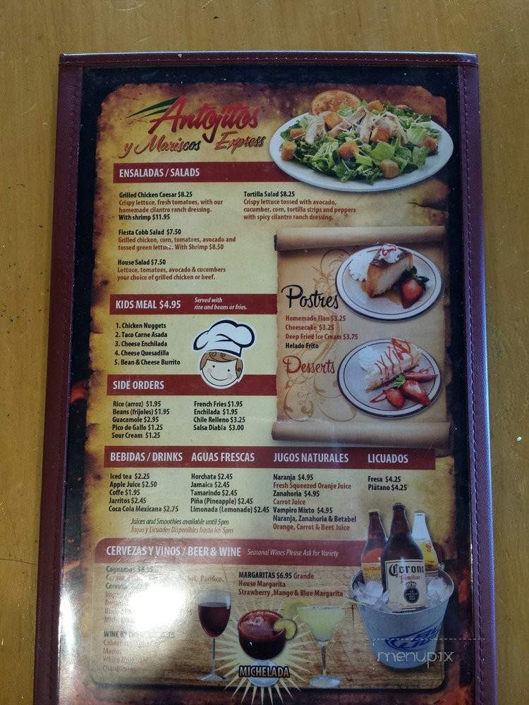 super Antojitos express#2 - Santa Ana, CA menu_pic