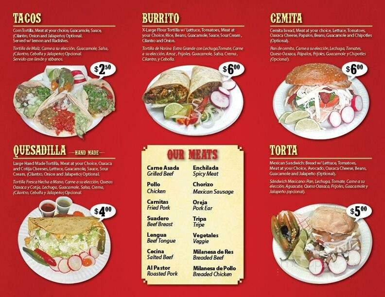 El Gallo Giro - Jackson Heights, NY menu_pic