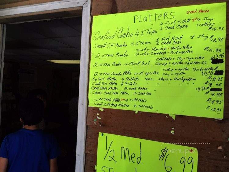 Metompkin Seafood - Mappsville, VA menu_pic