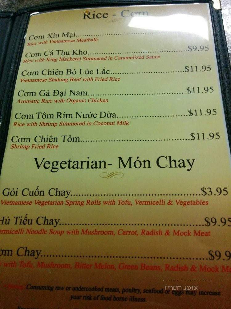 Dai Nam - Norcross, GA menu_pic