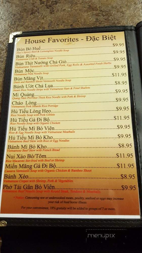 Dai Nam - Norcross, GA menu_pic