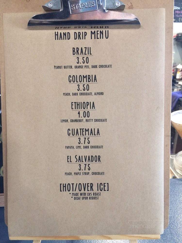 Sugar & Cream Cafe - North Hollywood, CA menu_pic