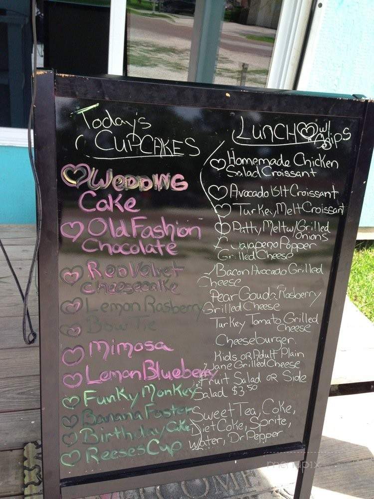 The Cupcake Shack - Spring, TX menu_pic