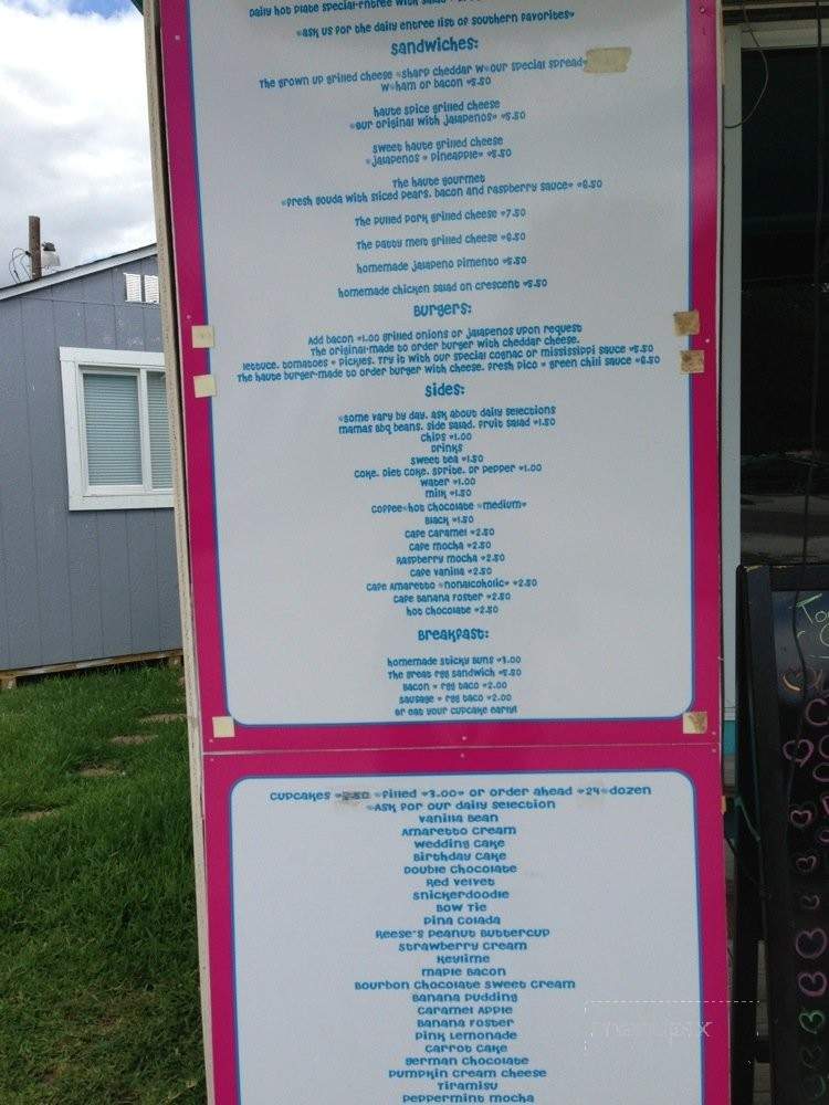 The Cupcake Shack - Spring, TX menu_pic