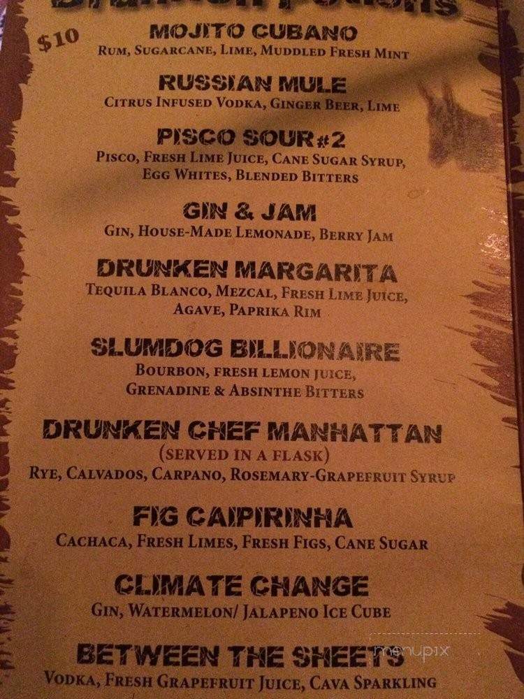 Little Drunken Chef - Mount Kisco, NY menu_pic