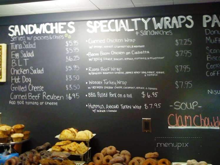 Brothers Brew Coffee Shop - Rockport, MA menu_pic