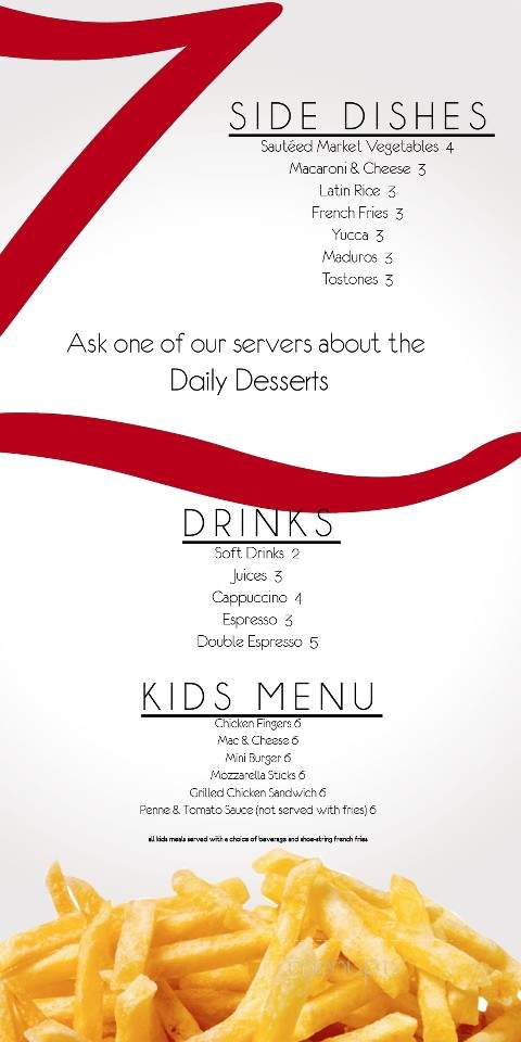 Fuzion - Elmwood Park, NJ menu_pic