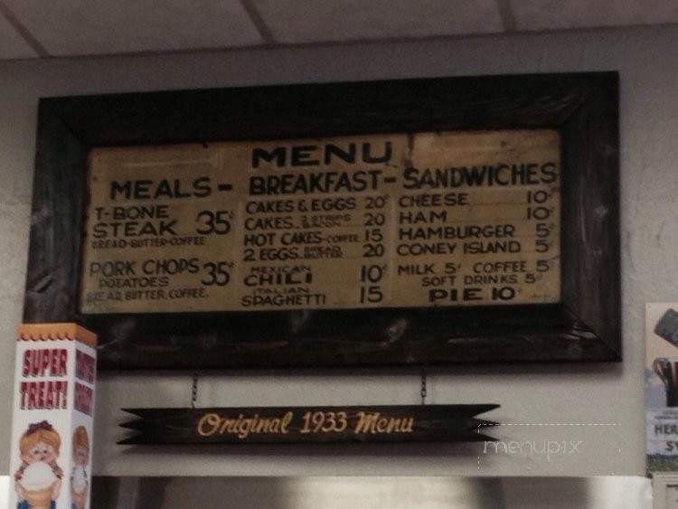 Coney Island Lunch Room - Grand Island, NE menu_pic