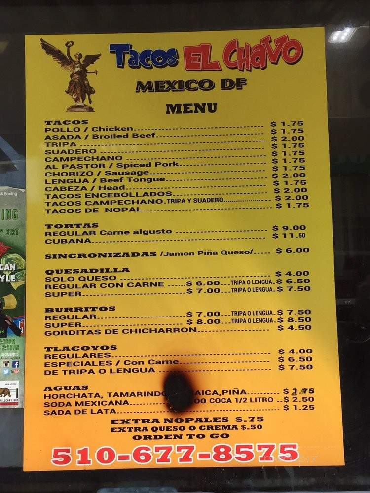 /250888334/Tacos-El-Chavo-Fremont-CA - Fremont, CA