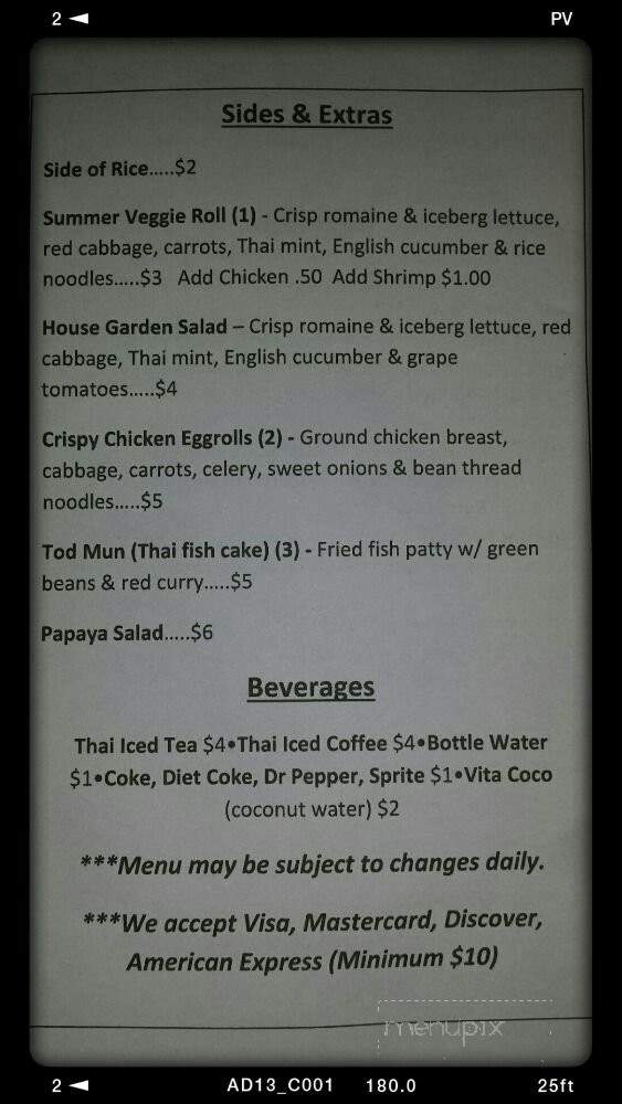 Thai 2 U - Buda, TX menu_pic