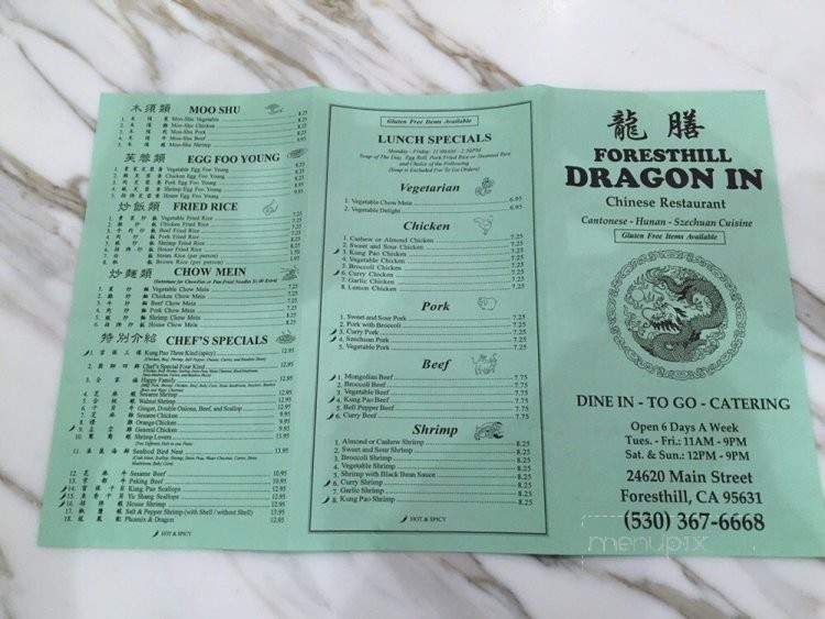 /250295835/Foresthill-Dragon-In-Menu-Foresthill-CA - Foresthill, CA