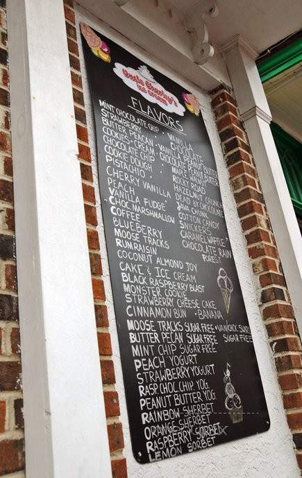 Uncle Charley's Ice Cream - Cape May, NJ menu_pic
