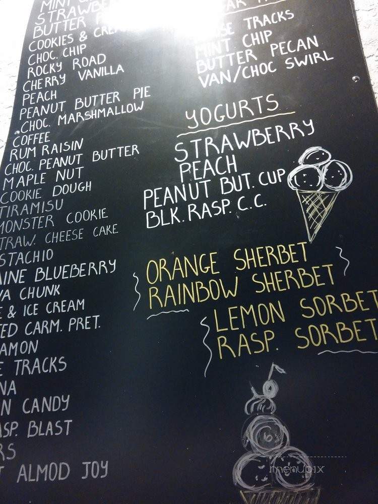 Uncle Charley's Ice Cream - Cape May, NJ menu_pic