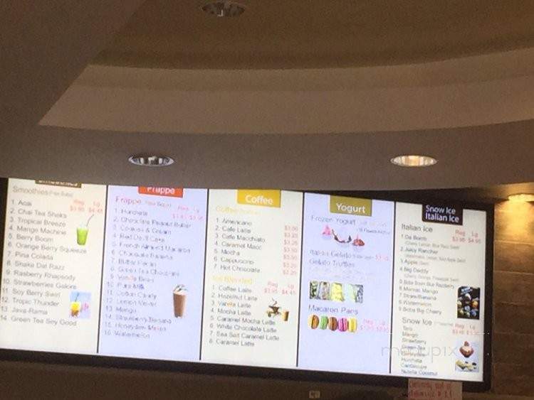 Dessert Bar - Anaheim, CA menu_pic