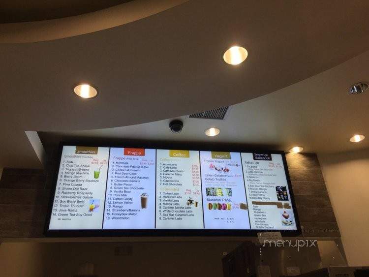 Dessert Bar - Anaheim, CA menu_pic